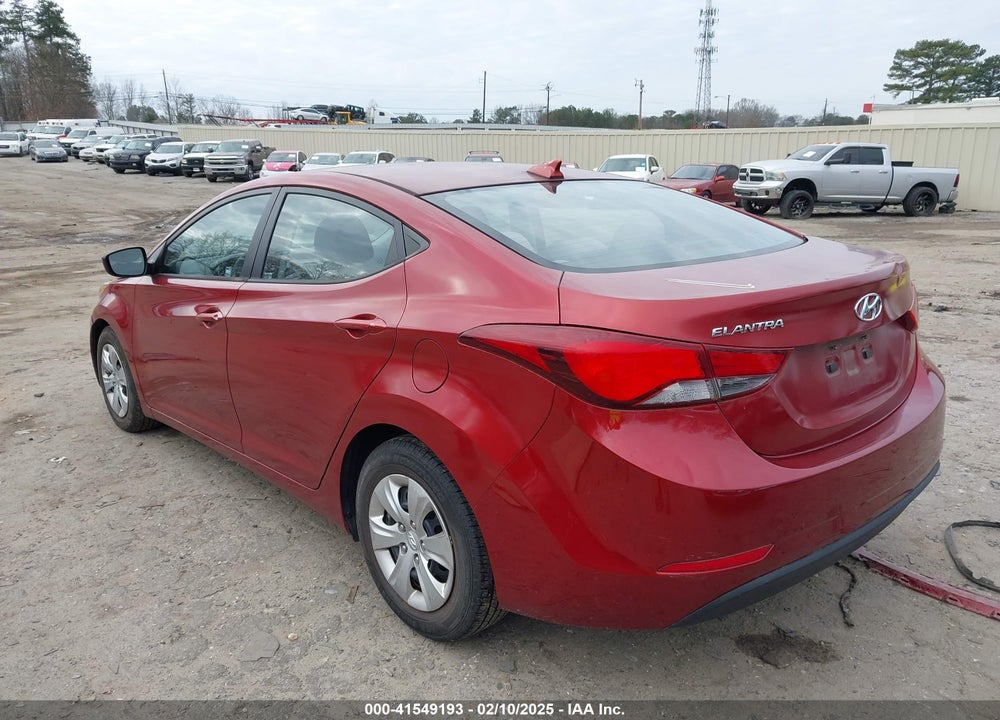 2016 HYUNDAI ELANTRA SE VIN: 5NPDH4AE1GH739953