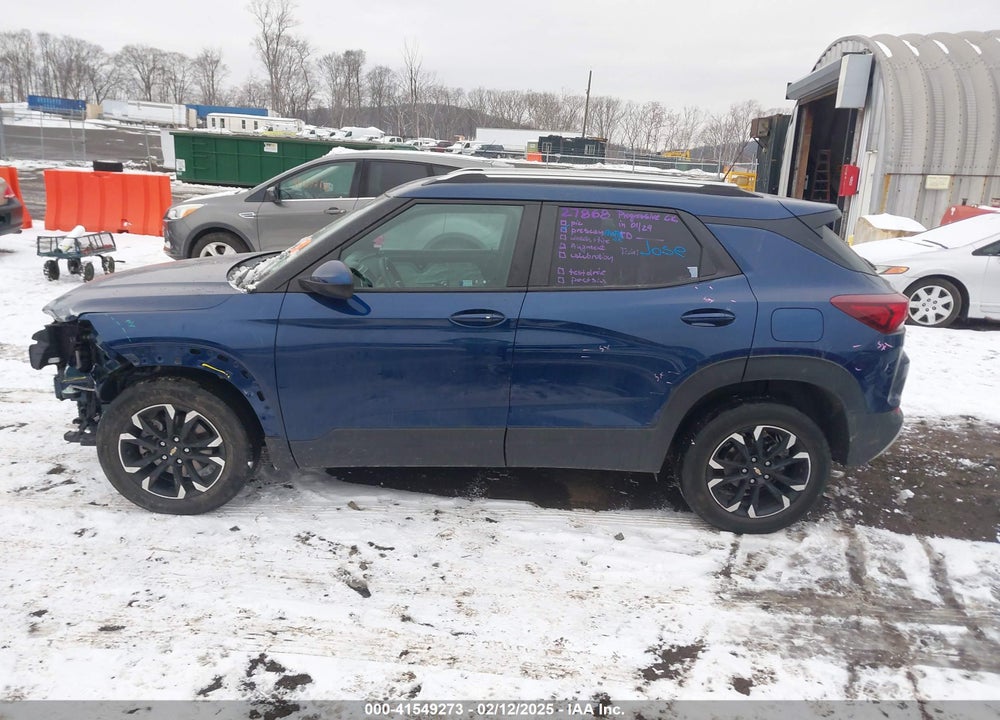 2022 CHEVROLET TRAILBLAZER AWD LT VIN: KL79MRSL3NB006102