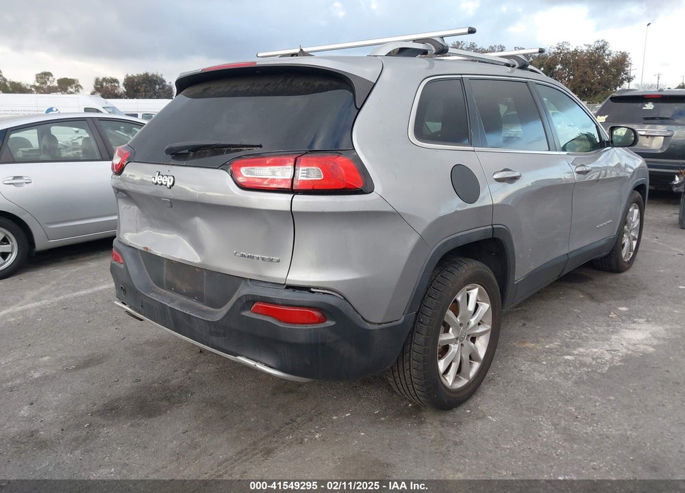 2017 JEEP CHEROKEE LIMITED FWD VIN: 1C4PJLDB4HW526035