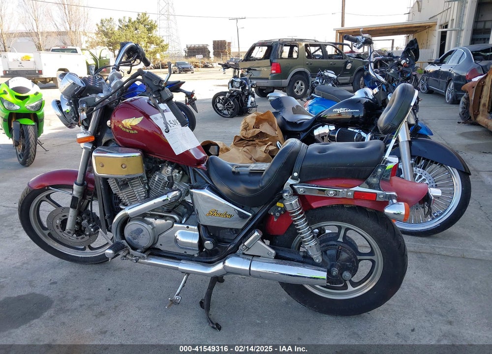 1986 HONDA VT700 VIN: JH2RC1915GM202066