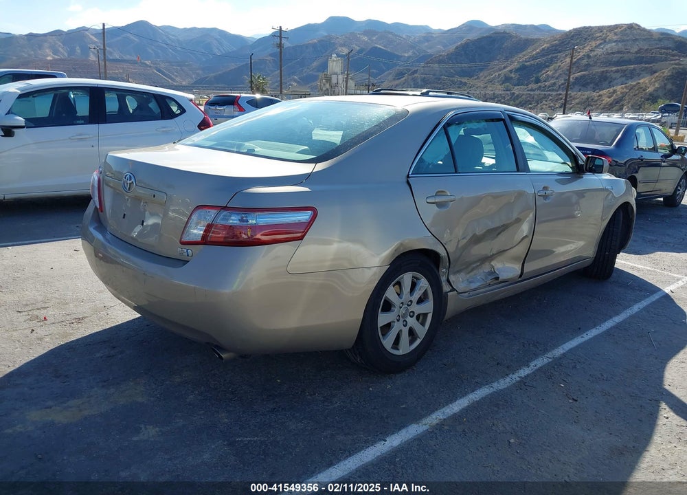 2009 TOYOTA CAMRY HYBRID VIN: 4T1BB46K09U102712