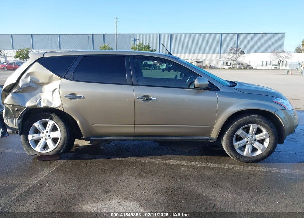 2006 NISSAN MURANO VIN: JN8AZ08T46W400307