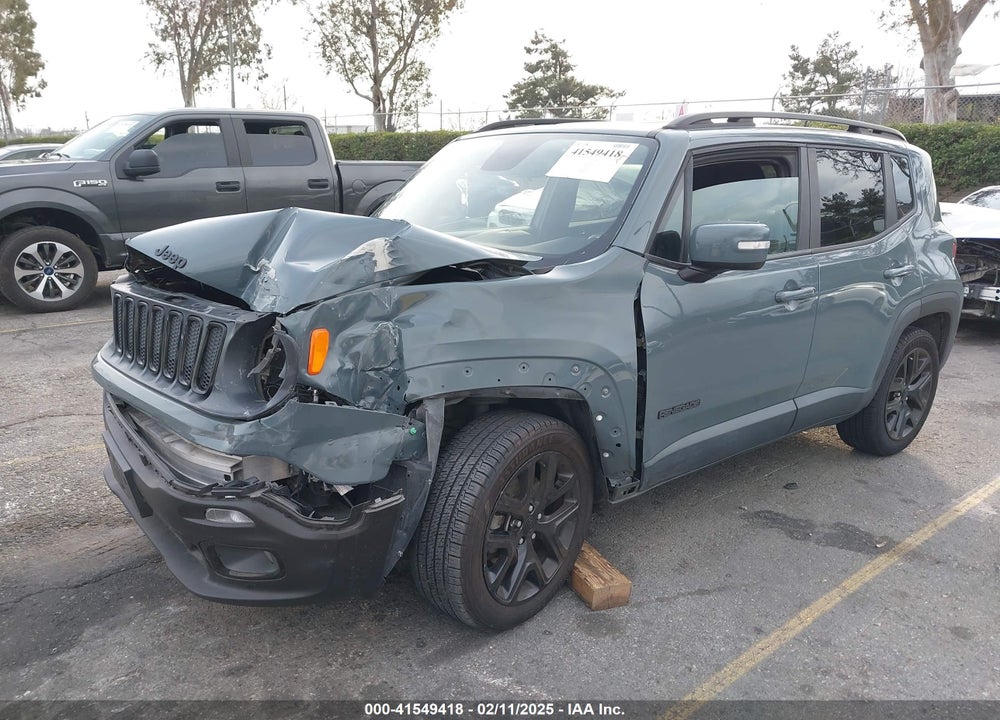 2018 JEEP RENEGADE ALTITUDE FWD VIN: ZACCJABBXJPJ52701