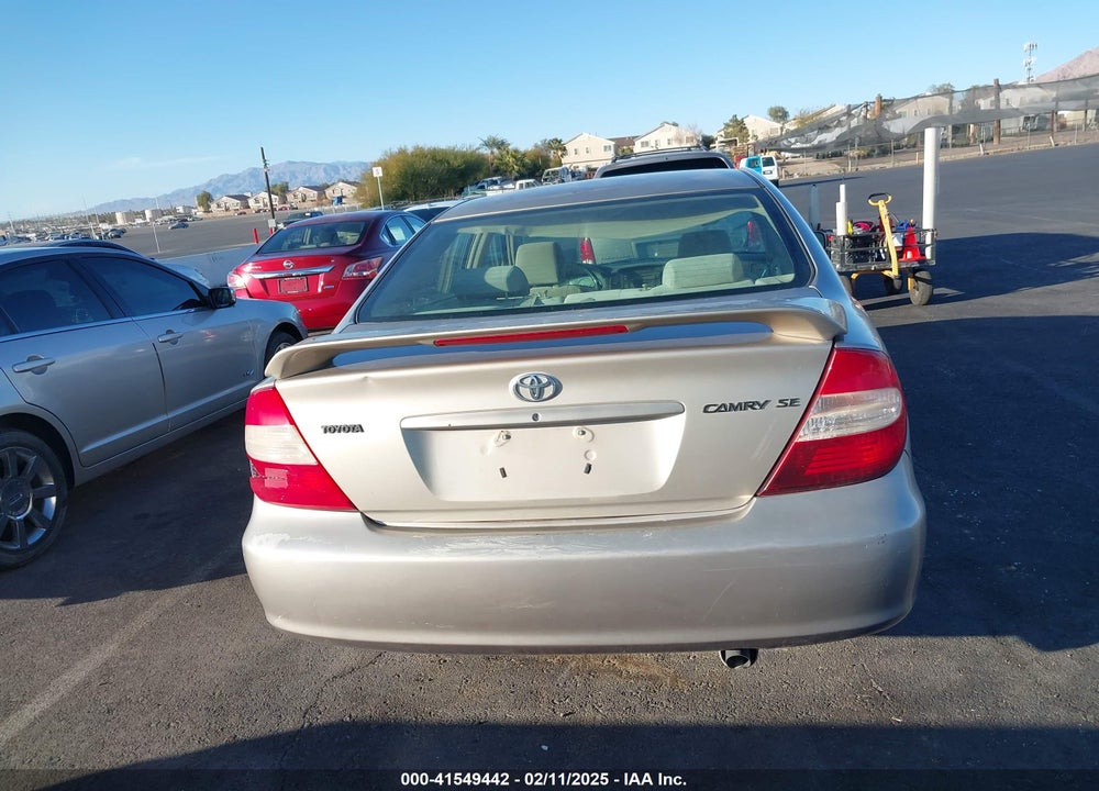 2004 TOYOTA CAMRY LE/SE/STD/XLE VIN: 4T1BE32KX4U811132