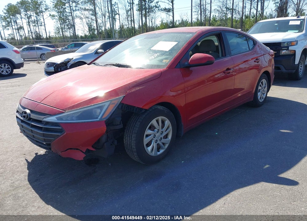 2019 HYUNDAI ELANTRA VIN: KMHD74LF5KU789208