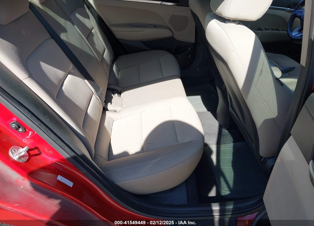 2019 HYUNDAI ELANTRA VIN: KMHD74LF5KU789208