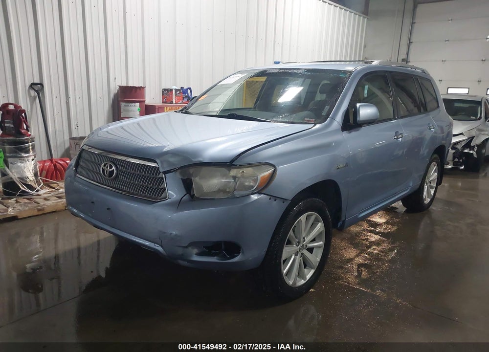 2008 TOYOTA HIGHLANDER HYBRID VIN: JTEEW41A682009879