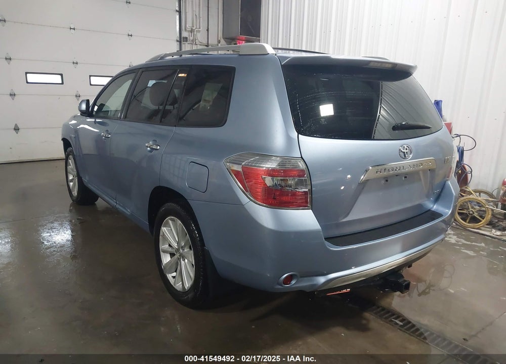 2008 TOYOTA HIGHLANDER HYBRID VIN: JTEEW41A682009879