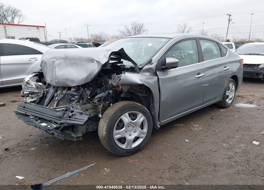 2013 NISSAN SENTRA VIN: 3N1AB7AP1DL734970