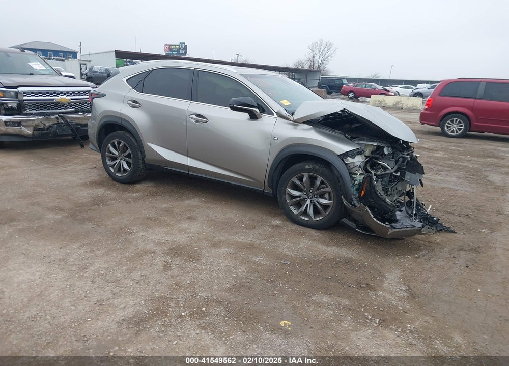 2018 LEXUS NX 300 F-SPORT VIN: JTJYARBZ0J2103244