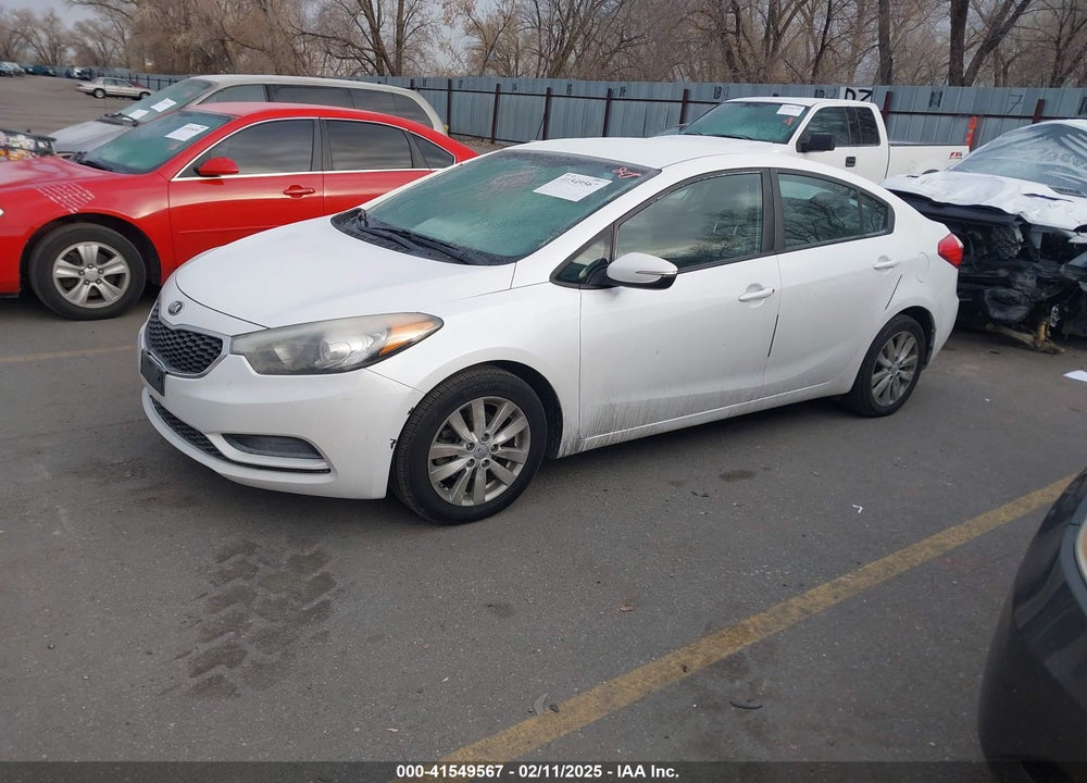 2014 KIA FORTE LX VIN: KNAFX4A60E5217300