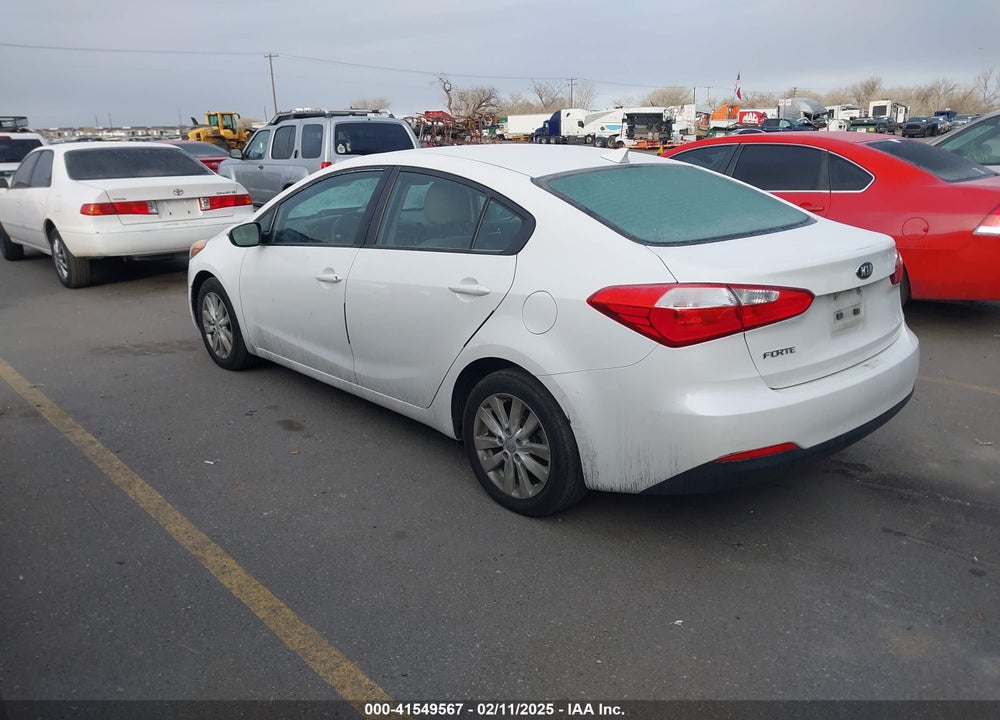 2014 KIA FORTE LX VIN: KNAFX4A60E5217300