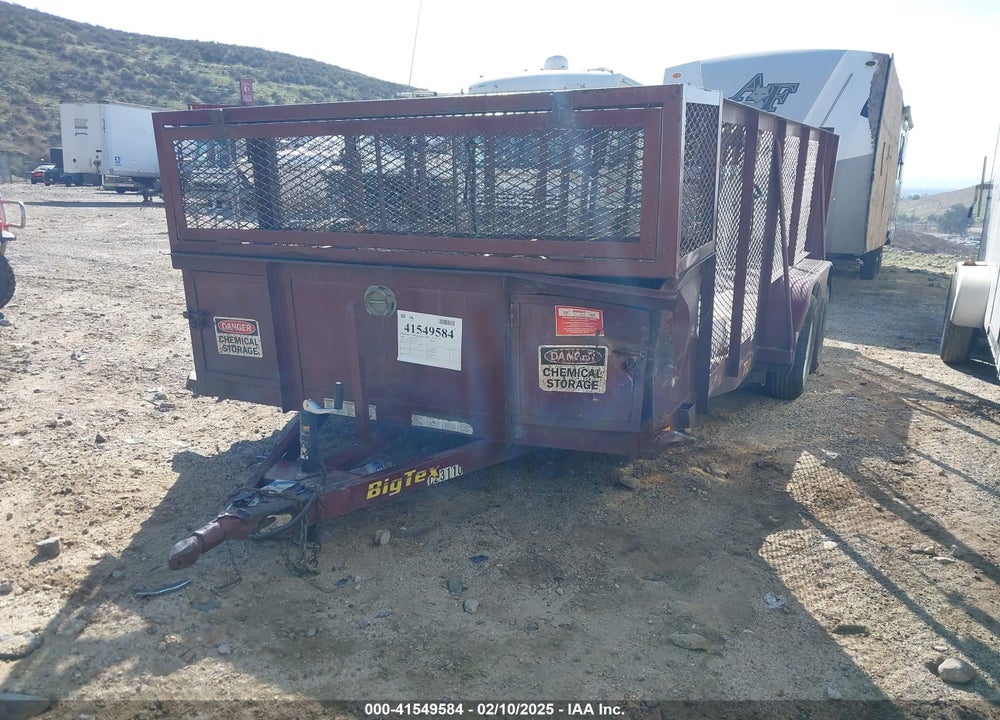 2009 BIG TEX 70LR VIN: 16VNX162092E41992