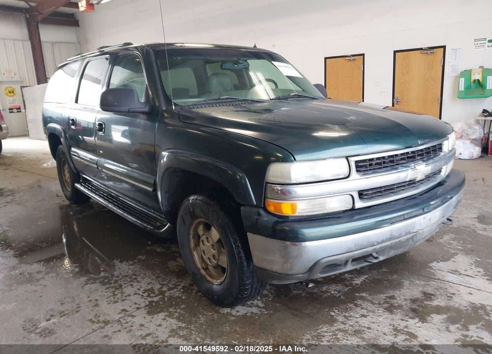 2002 CHEVROLET SUBURBAN 1500 LT VIN: 1GNFK16Z72J263641