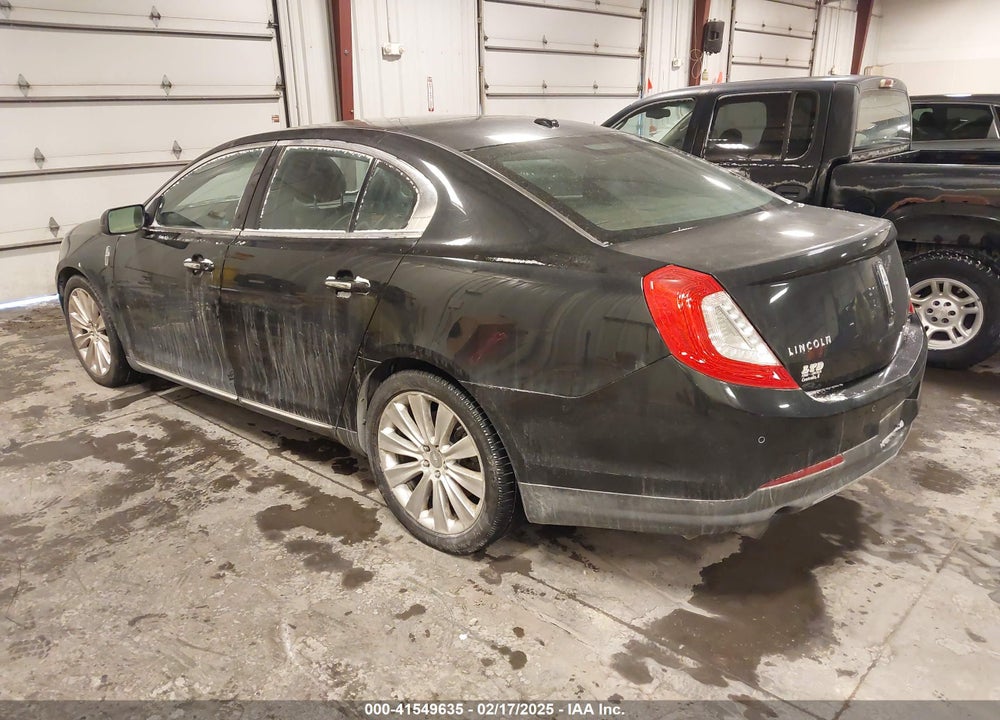 2013 LINCOLN MKS VIN: 1LNHL9FT1DG614189