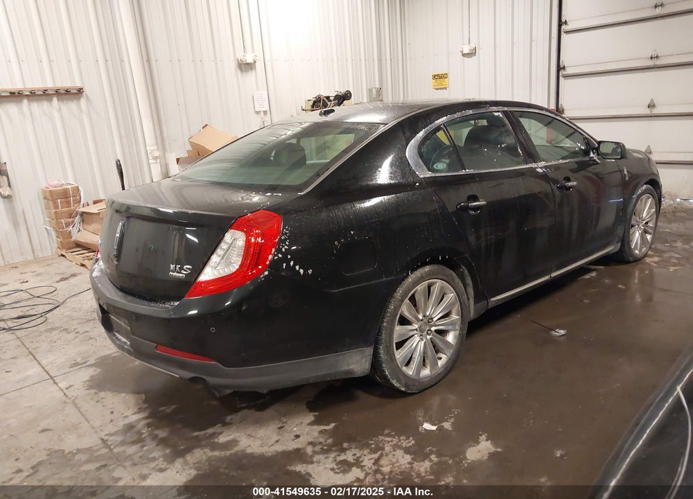 2013 LINCOLN MKS VIN: 1LNHL9FT1DG614189