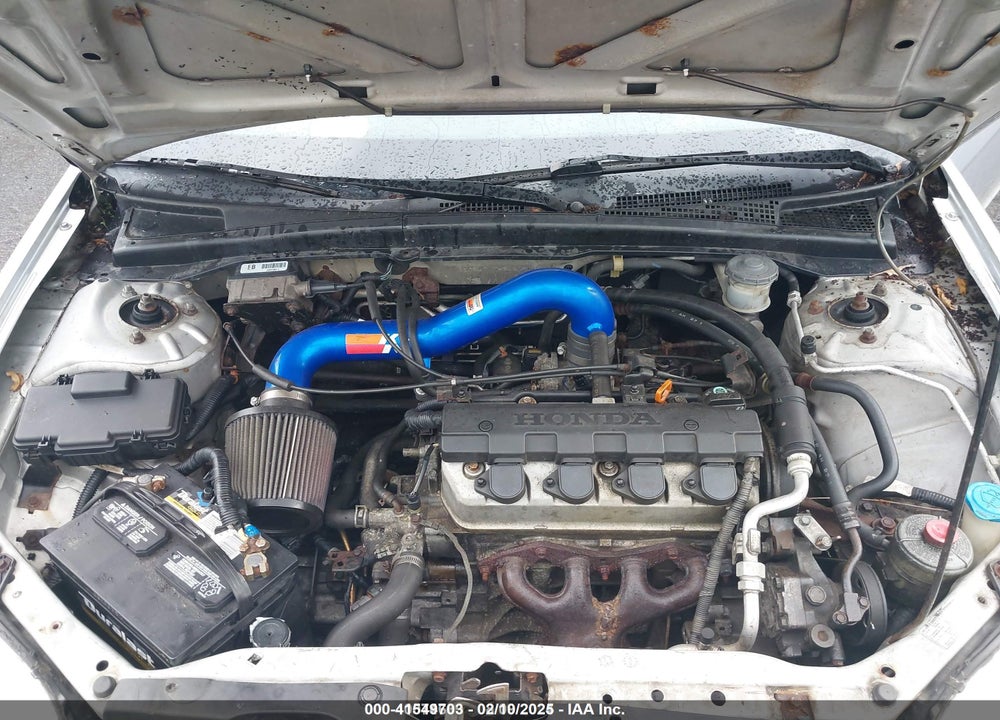 2002 HONDA CIVIC LX VIN: 1HGEM22542L009589