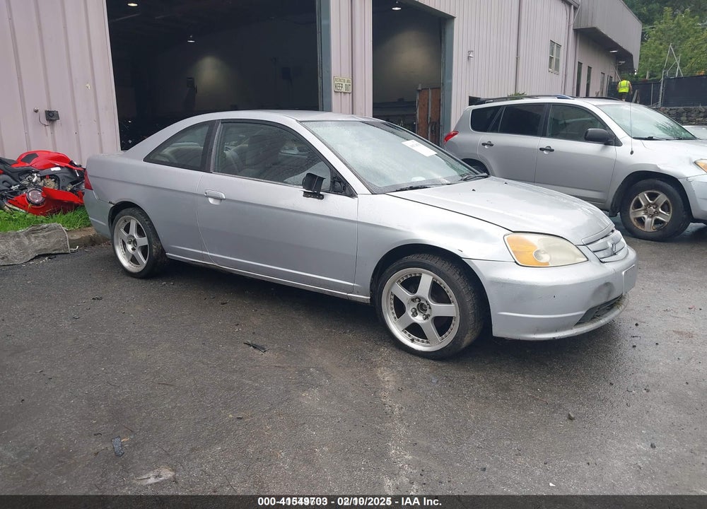 2002 HONDA CIVIC LX VIN: 1HGEM22542L009589