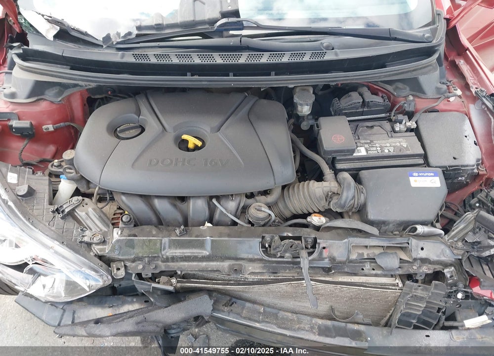 2013 HYUNDAI ELANTRA VIN: KMHDH4AE3DU691918