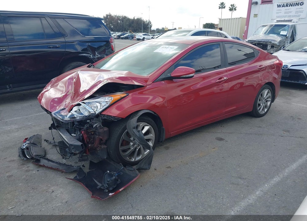 2013 HYUNDAI ELANTRA VIN: KMHDH4AE3DU691918