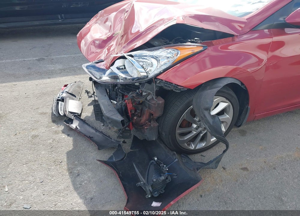 2013 HYUNDAI ELANTRA VIN: KMHDH4AE3DU691918