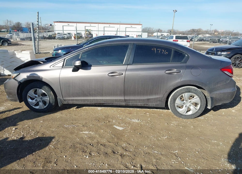 2013 HONDA CIVIC VIN: 19XFB2F54DE061139