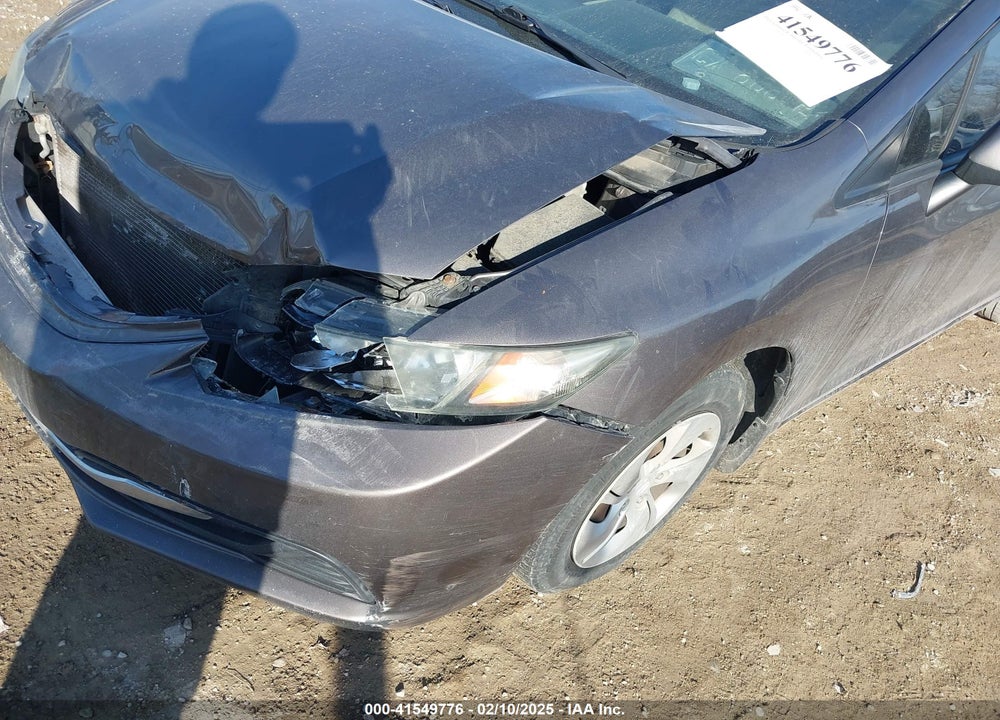 2013 HONDA CIVIC VIN: 19XFB2F54DE061139
