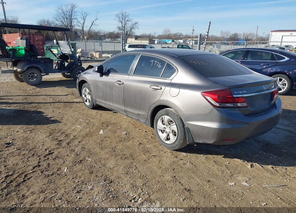 2013 HONDA CIVIC VIN: 19XFB2F54DE061139