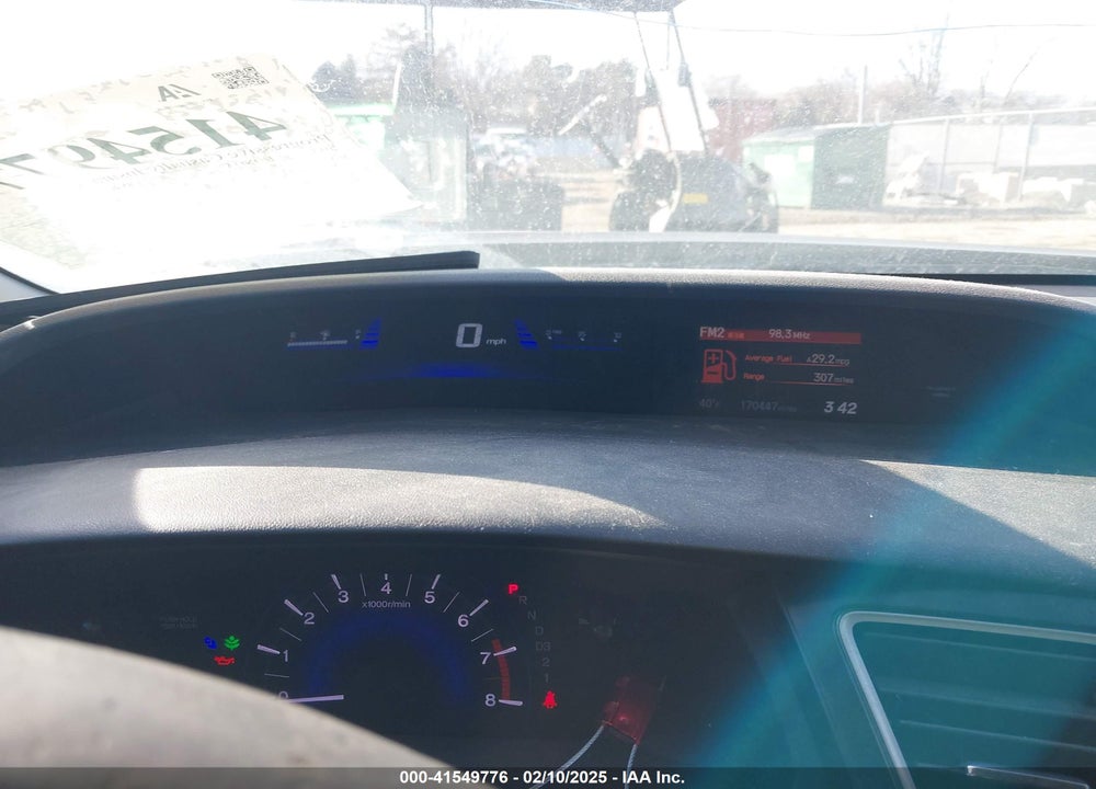 2013 HONDA CIVIC VIN: 19XFB2F54DE061139