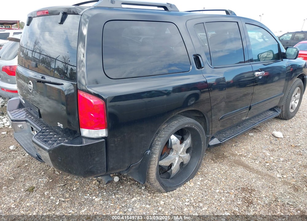 2004 NISSAN PATHFINDER ARMADA VIN: 5N1AA08A34N736630