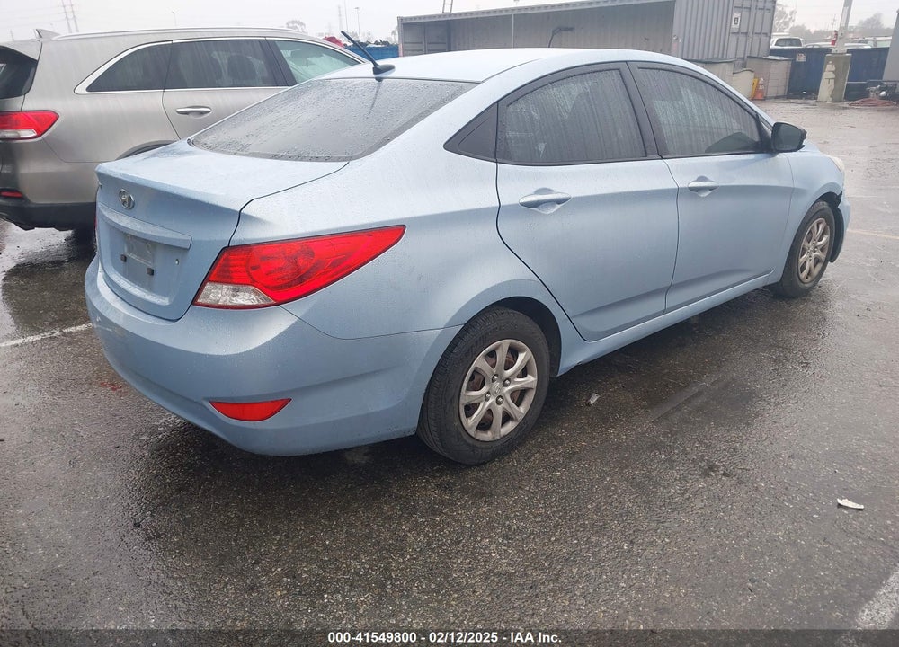 2013 HYUNDAI ACCENT VIN: KMHCT4AE5DU422037