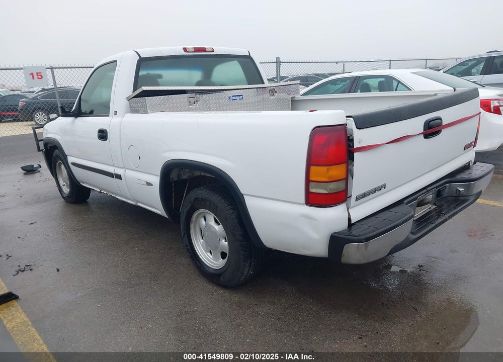 2000 GMC SIERRA 1500 SL VIN: 1GTEC14V6YZ226642