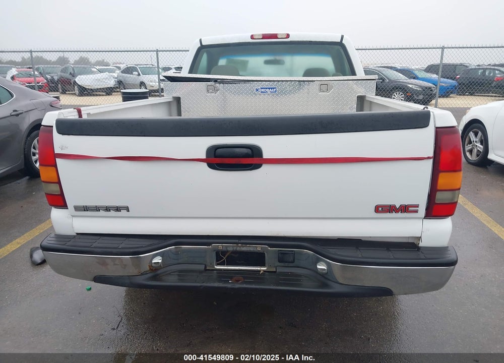 2000 GMC SIERRA 1500 SL VIN: 1GTEC14V6YZ226642