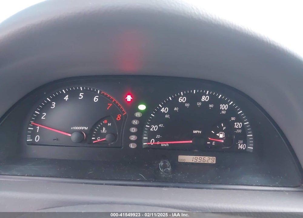2002 TOYOTA CAMRY XLE VIN: 4T1BE30K12U516694