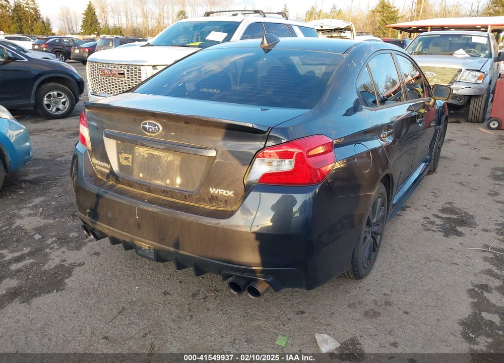 2015 SUBARU WRX PREMIUM VIN: JF1VA1D6XF9808311