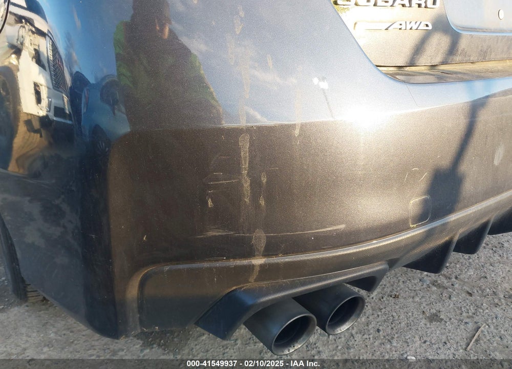 2015 SUBARU WRX PREMIUM VIN: JF1VA1D6XF9808311