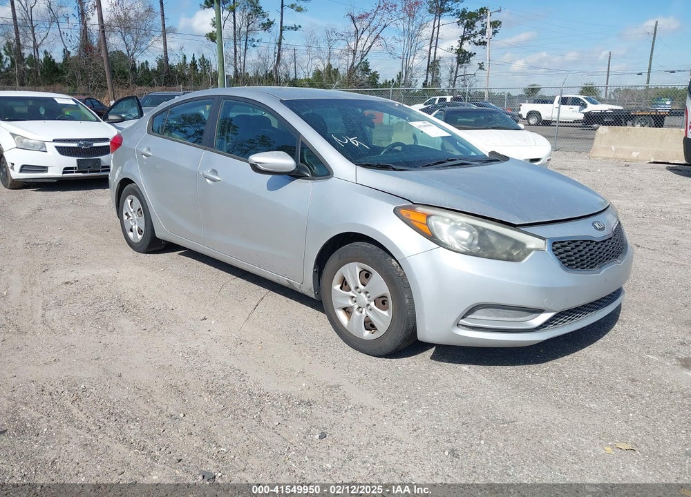 2015 KIA FORTE LX VIN: KNAFK4A6XF5298189