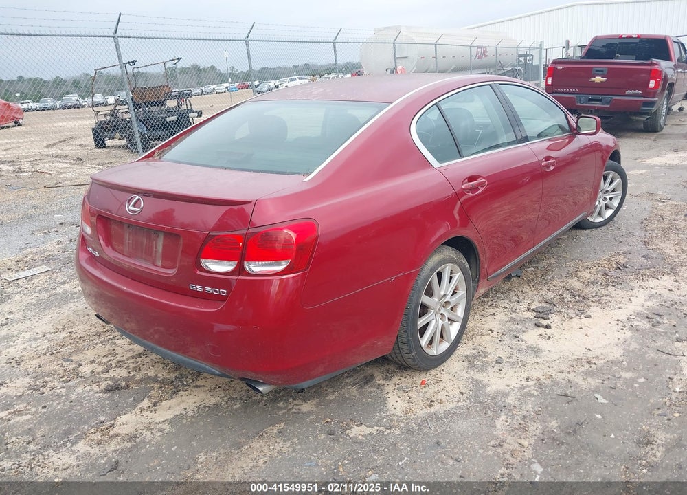 2006 LEXUS GS VIN: JTHBH96S265045790