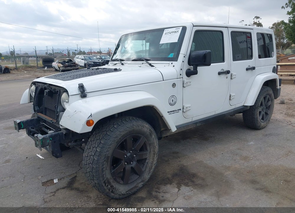 2014 JEEP WRANGLER UNLIMITED VIN: 1C4BJWEG6EL261122