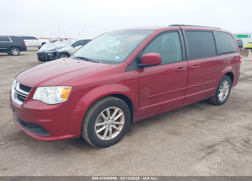 2014 DODGE GRAND CARAVAN SXT VIN: 2C4RDGCG9ER127775