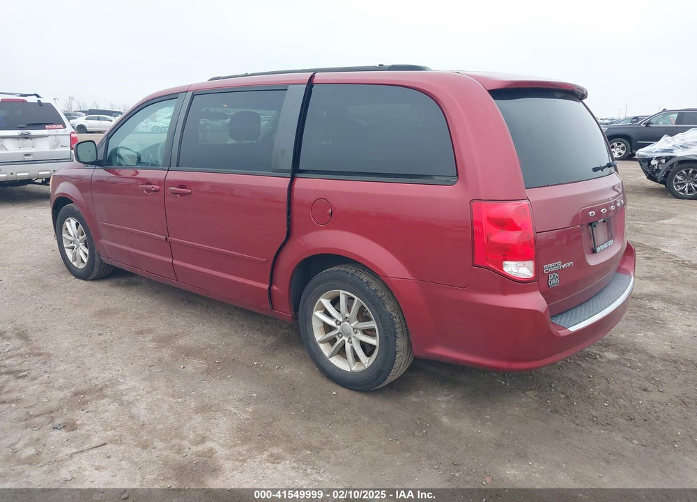 2014 DODGE GRAND CARAVAN SXT VIN: 2C4RDGCG9ER127775