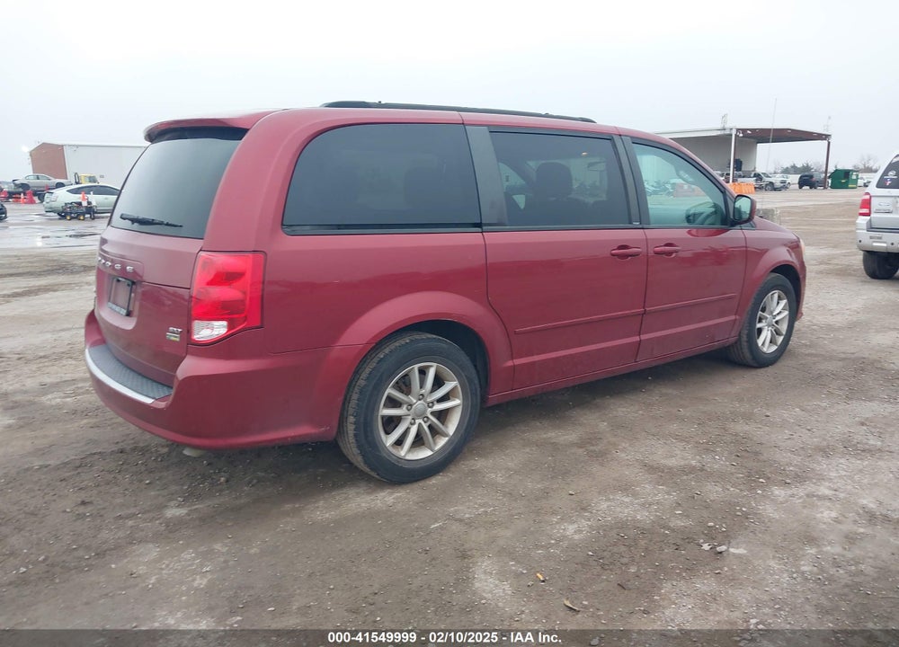 2014 DODGE GRAND CARAVAN SXT VIN: 2C4RDGCG9ER127775