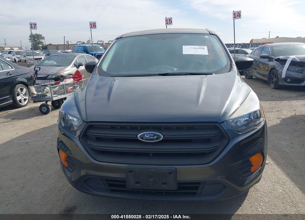 2019 FORD ESCAPE S VIN: 1FMCU0F7XKUB11717