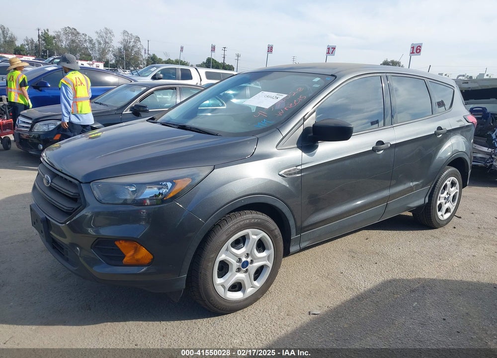 2019 FORD ESCAPE S VIN: 1FMCU0F7XKUB11717