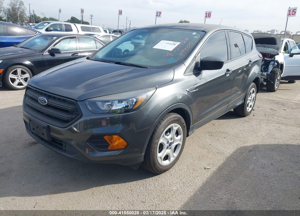 2019 FORD ESCAPE S VIN: 1FMCU0F7XKUB11717