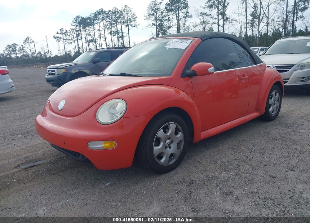 2003 VOLKSWAGEN NEW BEETLE GLS VIN: 3VWCK21Y33M308530