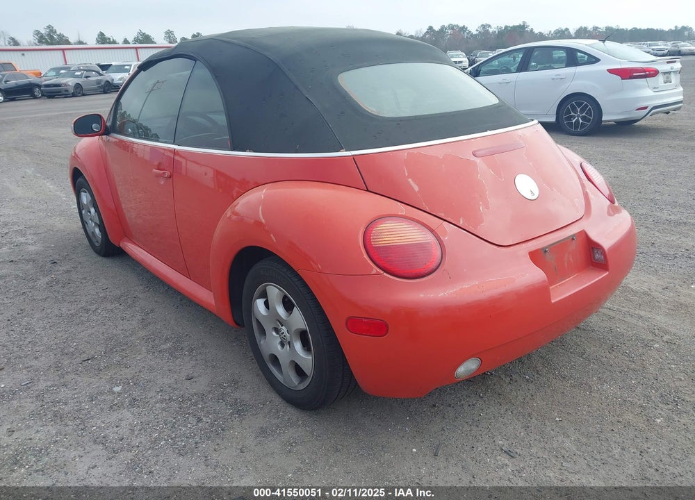 2003 VOLKSWAGEN NEW BEETLE GLS VIN: 3VWCK21Y33M308530