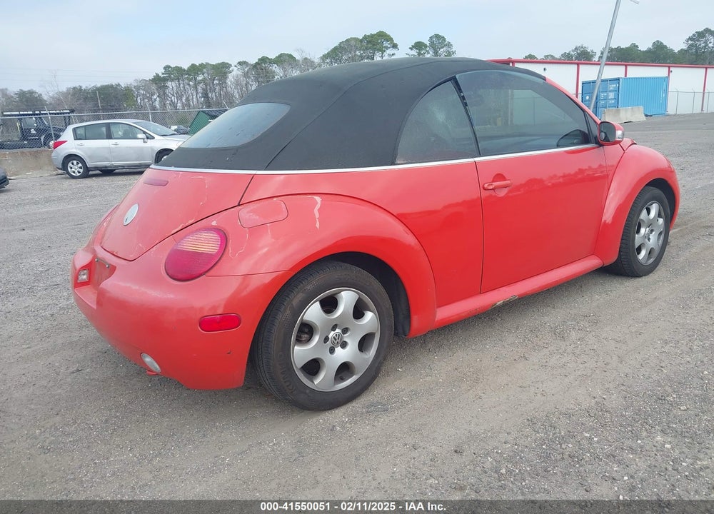 2003 VOLKSWAGEN NEW BEETLE GLS VIN: 3VWCK21Y33M308530