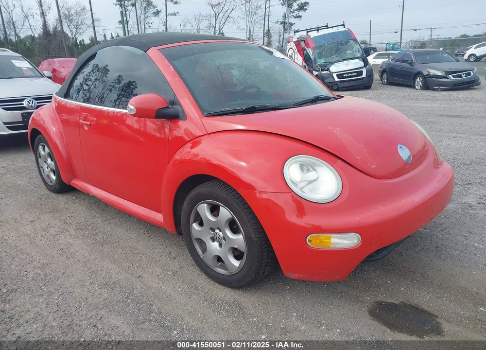 2003 VOLKSWAGEN NEW BEETLE GLS VIN: 3VWCK21Y33M308530
