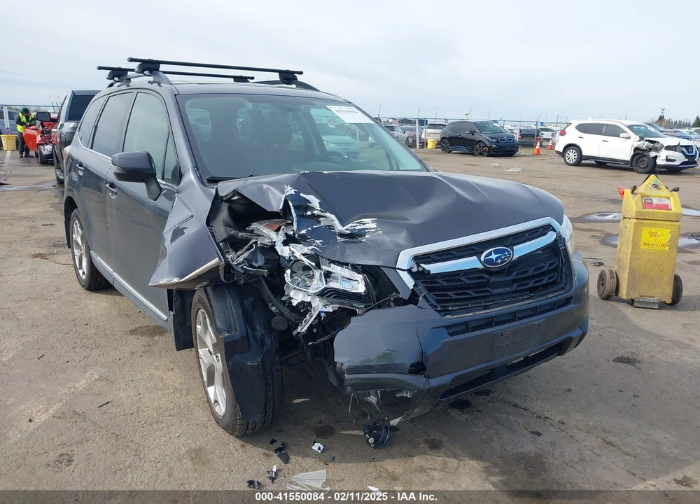 2018 SUBARU FORESTER 2.5I TOURING VIN: JF2SJAWC5JH450339